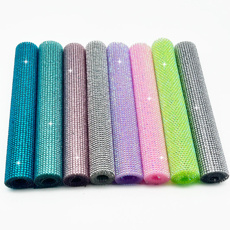 2pcs/set AB Brilliantly Colorful， 9-Color/3-Size,Diamond  stickers DIY 12*20,20*24,40*24cm/piece