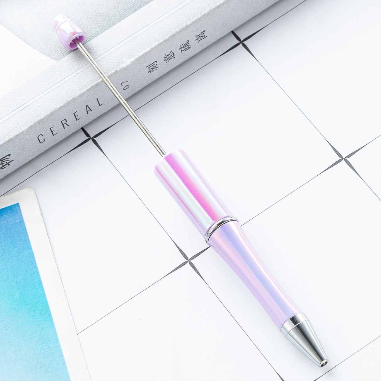 25 -gradient color Electroplating UV DIY new beaded pen