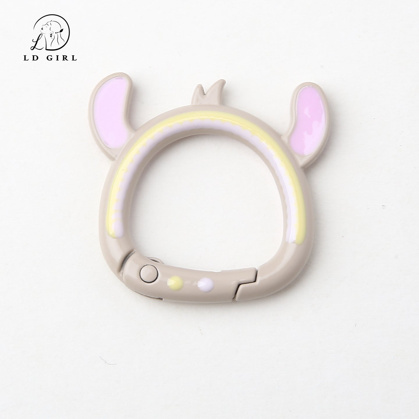 A small boy head spring buckle DIY handmade accessories