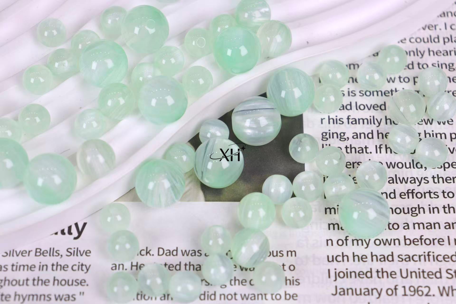 NO.16 Dreamy Moonlight  Resin Beads 白月光（鎏银）