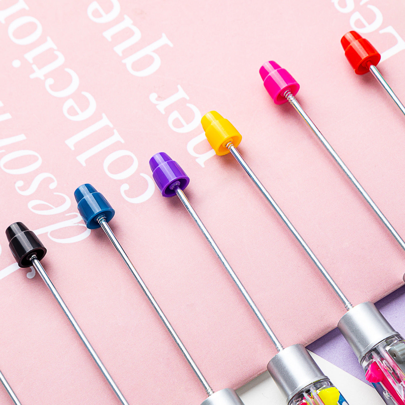 Four-color of one bead pen, DIY bead pen