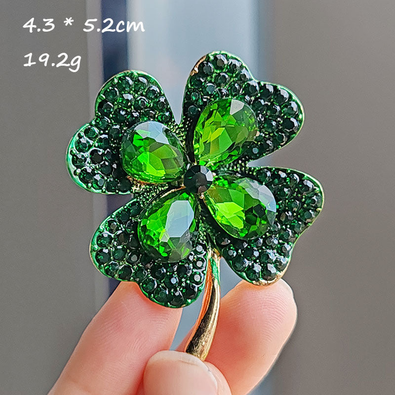 29-Type Hand Painted Enamel Sparkling Diamond Vintage Animal Brooch, Pink Flower Fashion Brooch