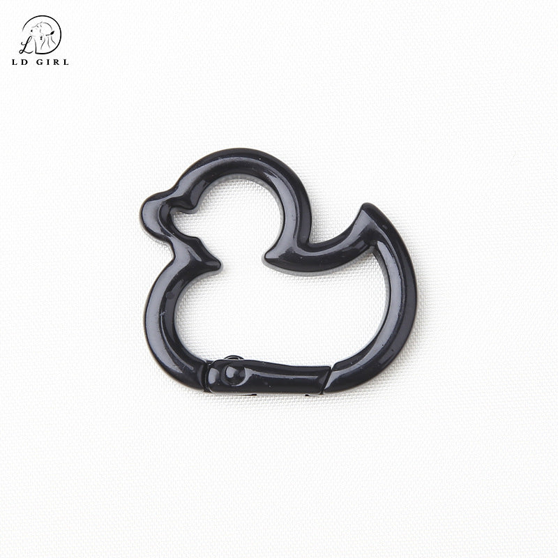 A duckling key ring DIY keychain accessories