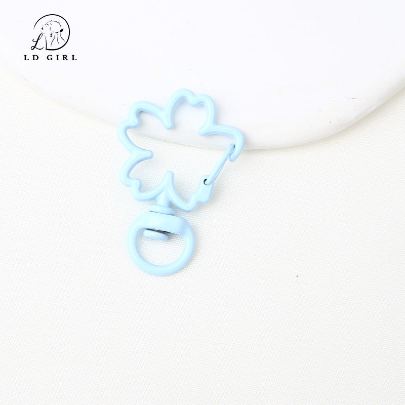 A Sakura spring chain, special-shaped key ring chain
