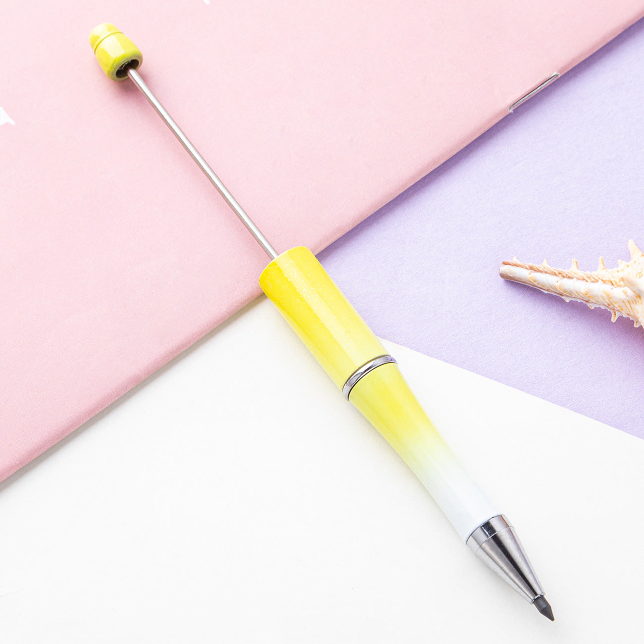 DIY beaded pencil, no sharpening, sketch drawing pencil