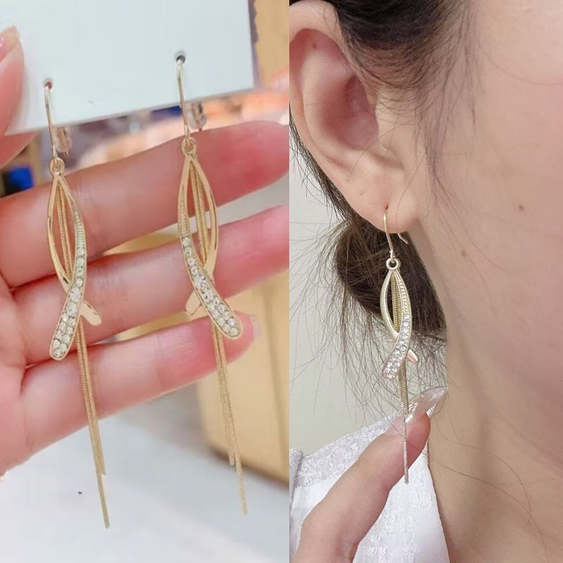 E14,S925 Silver Needle Earrings C