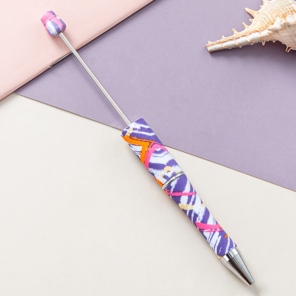 139-Color!! Printed , new bead pen, handmade DIY pen