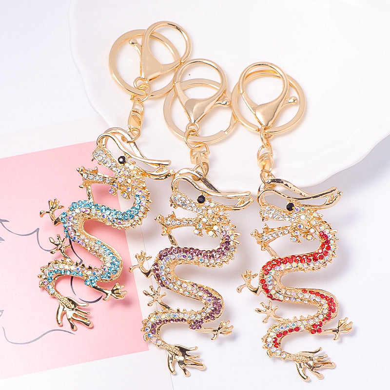 3-Color Chinese Wind Dragon Keychain