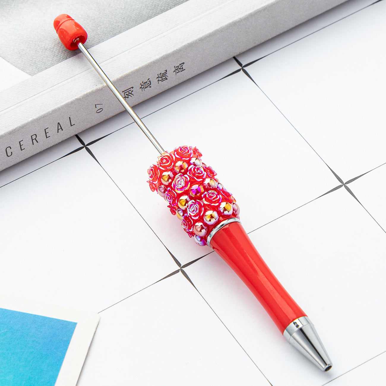 20-Color DIY rose bead pen