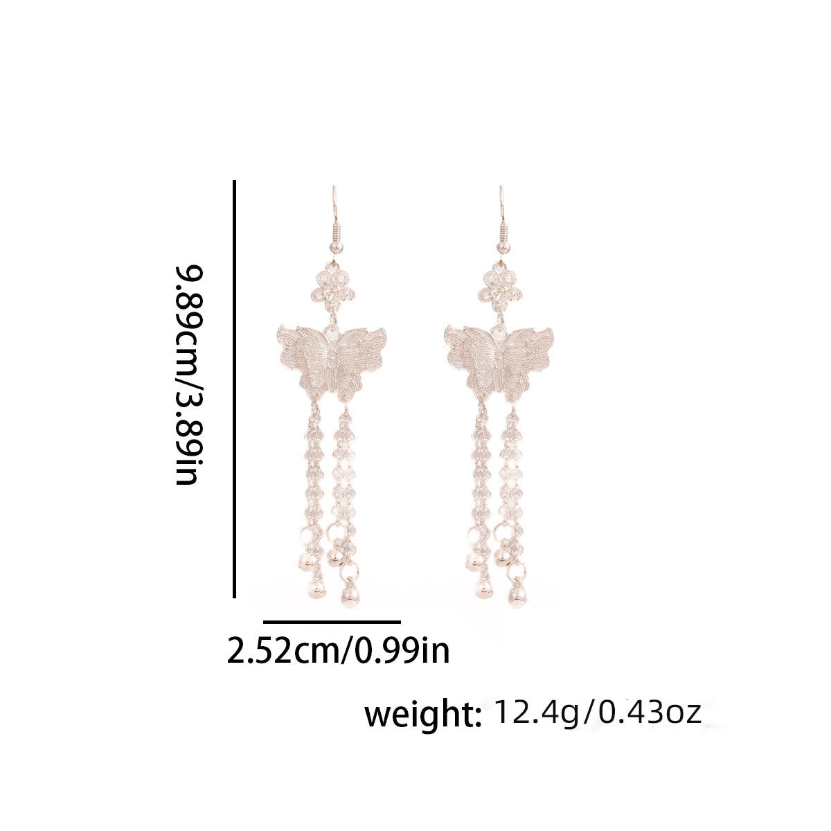 E6,Miao silver earrings