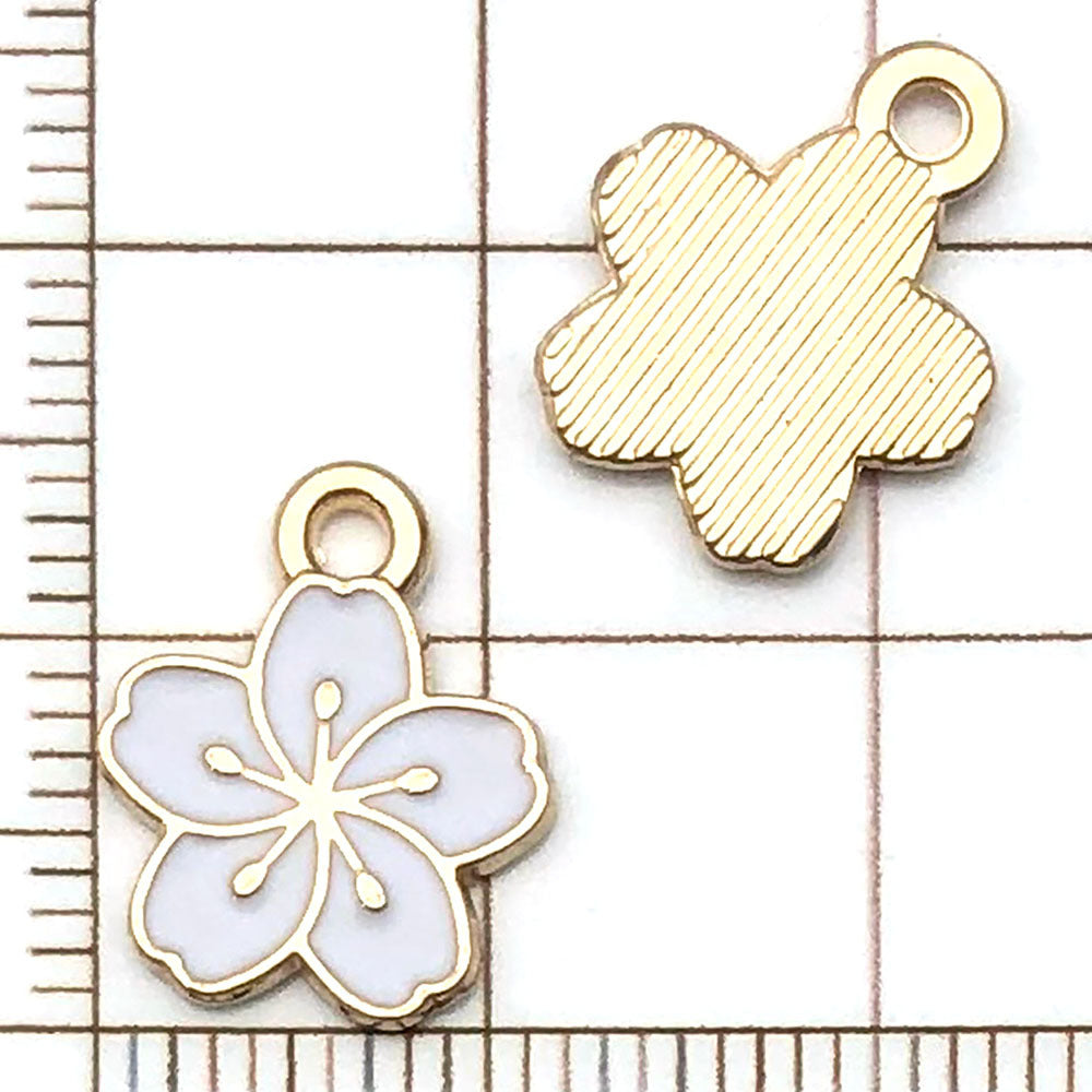 NO.24 Mixed 20 white gold plated enamel charm metals, alloys