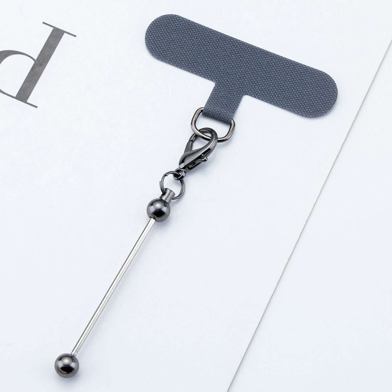 15-Color DIY beaded mobile phone clip, universal mobile phone case clip, transparent color fixing patch, anti-loss strong gasket