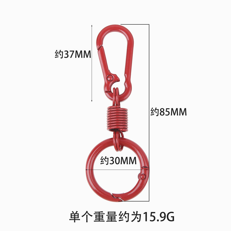 A Spring ring, keychain, pendant, DIY jewelry accessories, mobile phone chain ring