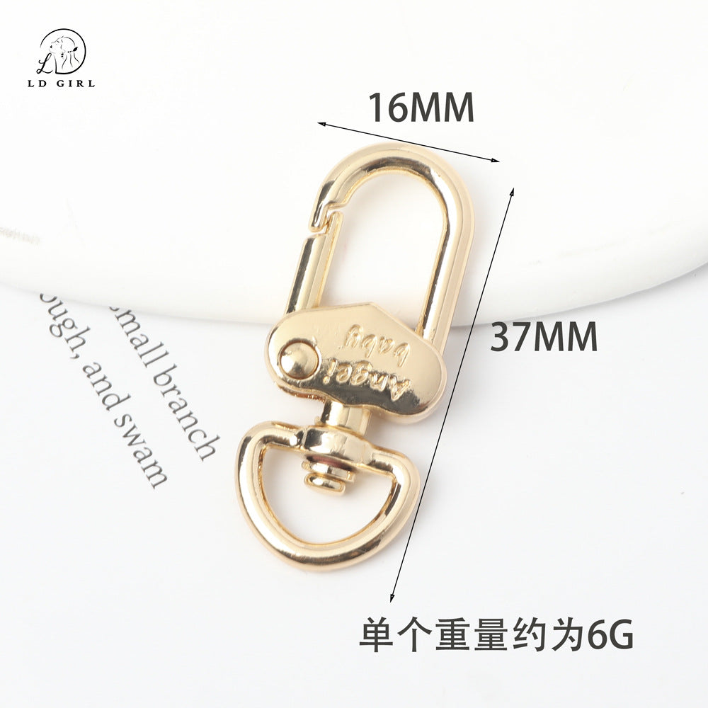 A Golden Cat, Apple, Heart, Spring Buckle, DIY Accessories