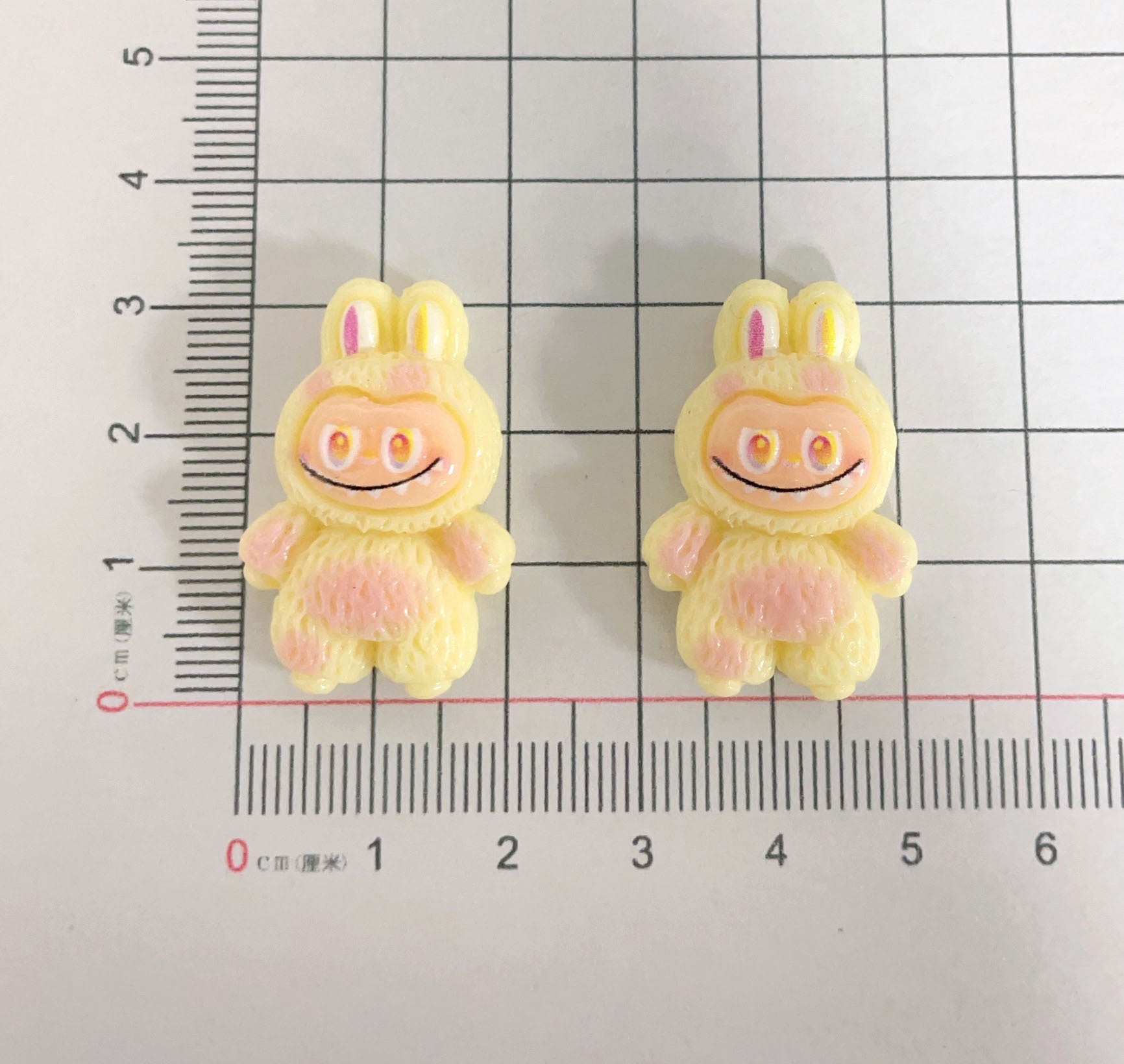 Abubu2 New cartoon  resin accessories/DIY cream glue handmade patch/mobile phone keychain hanging