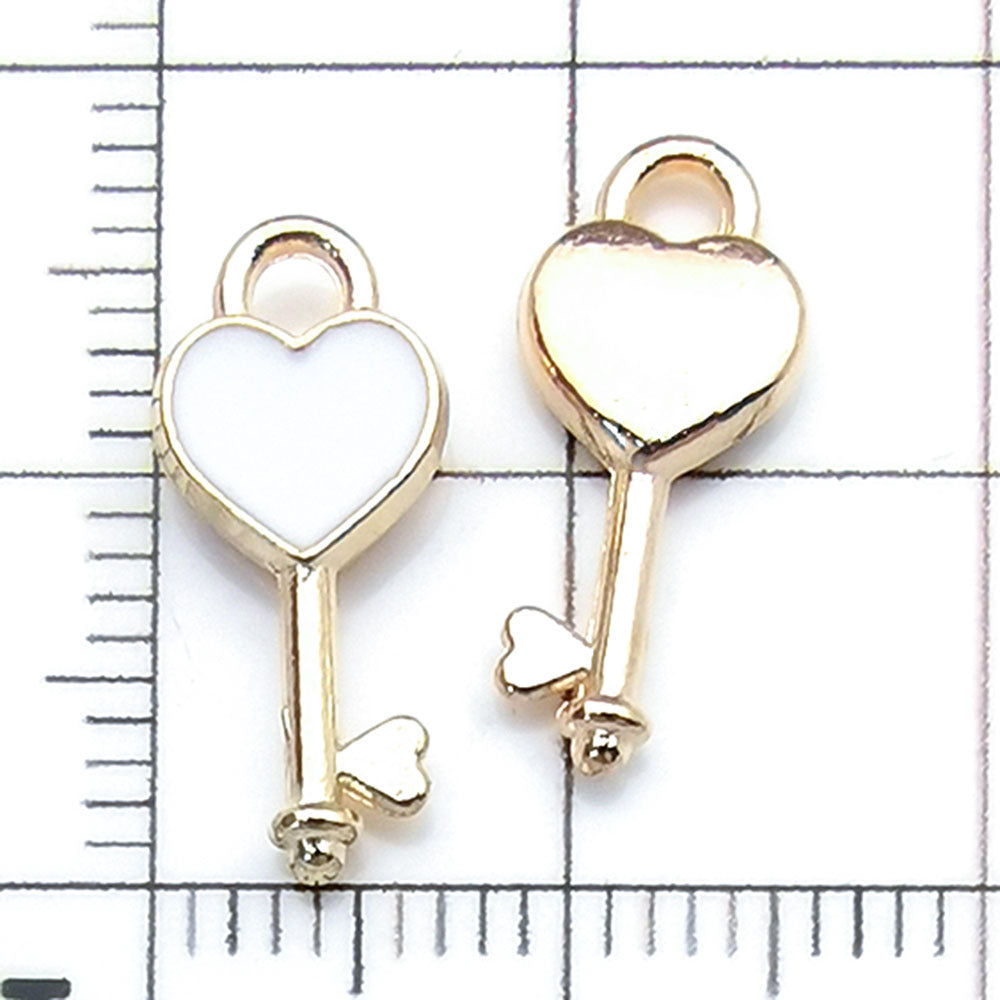 NO.24 Mixed 20 white gold plated enamel charm metals, alloys