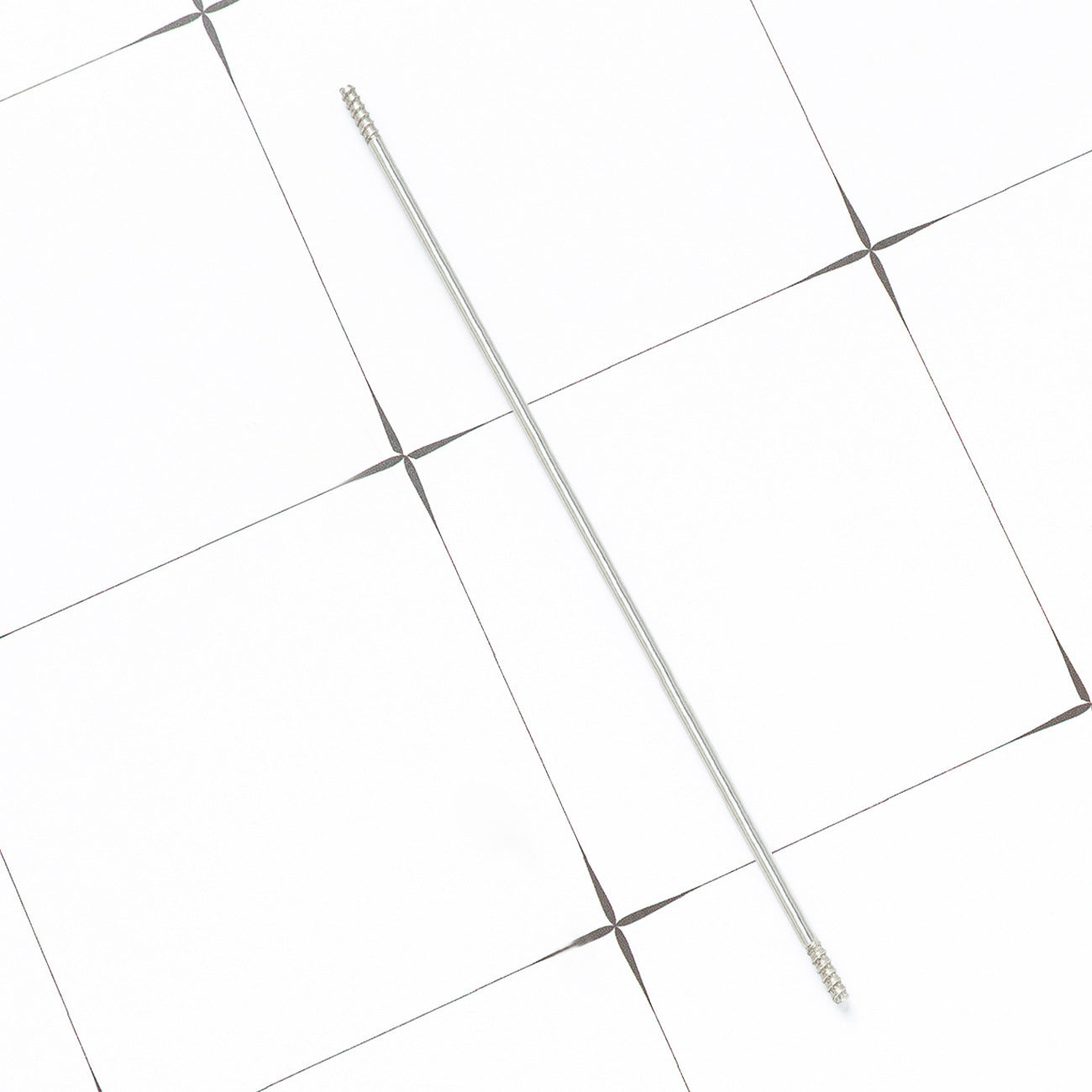 DIY bead pen special extended stainless steel rod 25 pcs