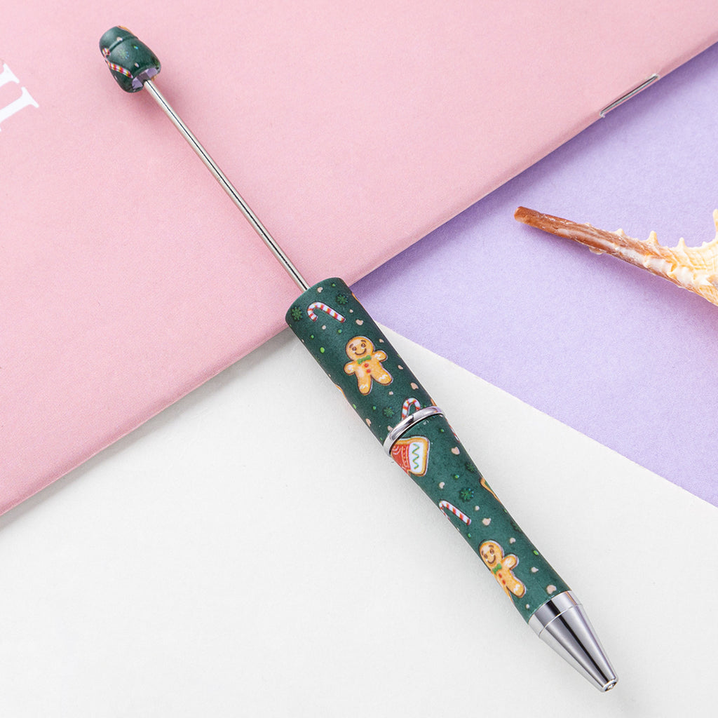 139-Color!! Printed , new bead pen, handmade DIY pen