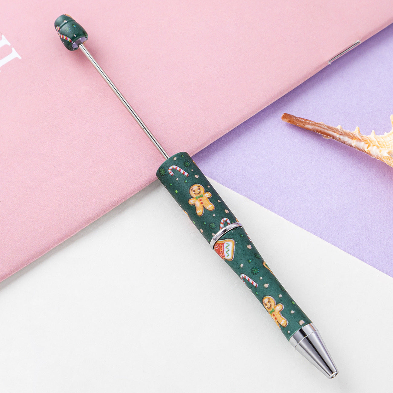 139-Color!! Printed , new bead pen, handmade DIY pen