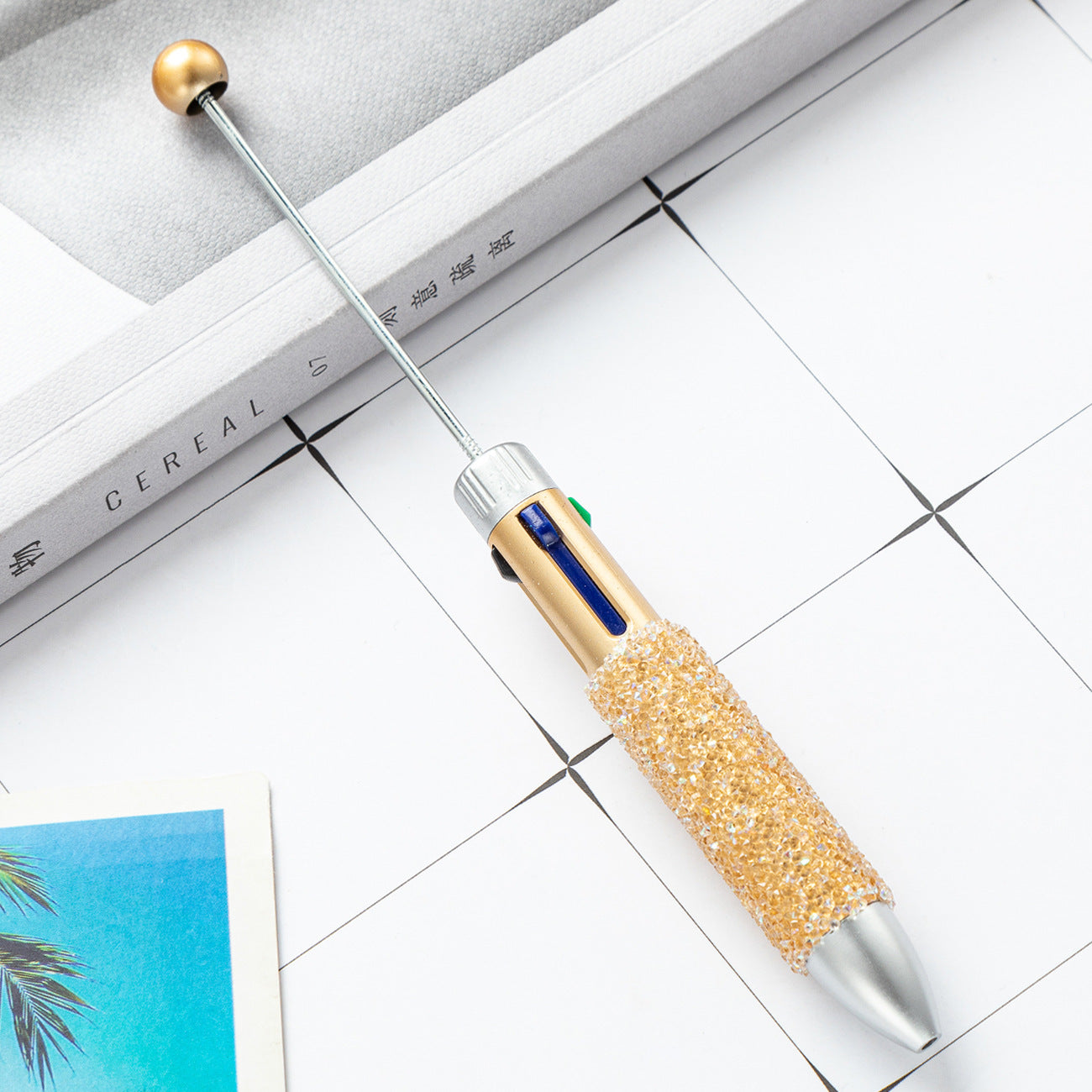 20-Color diy sugar bead pen 4 colors each pen