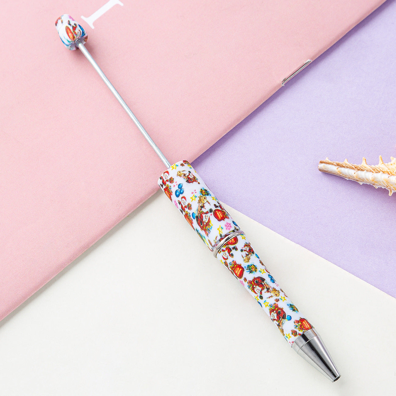 139-Color!! Printed , new bead pen, handmade DIY pen