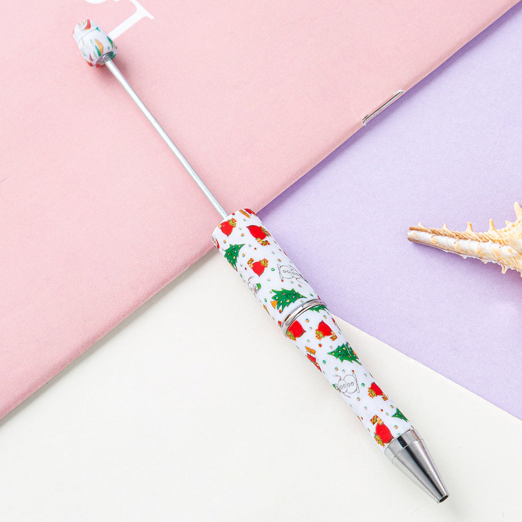 139-Color!! Printed , new bead pen, handmade DIY pen