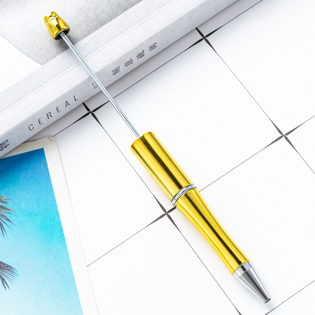 20-color Electroplating UV DIY beaded pen