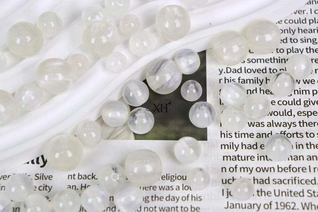 NO.16 Dreamy Moonlight  Resin Beads 白月光（鎏银）