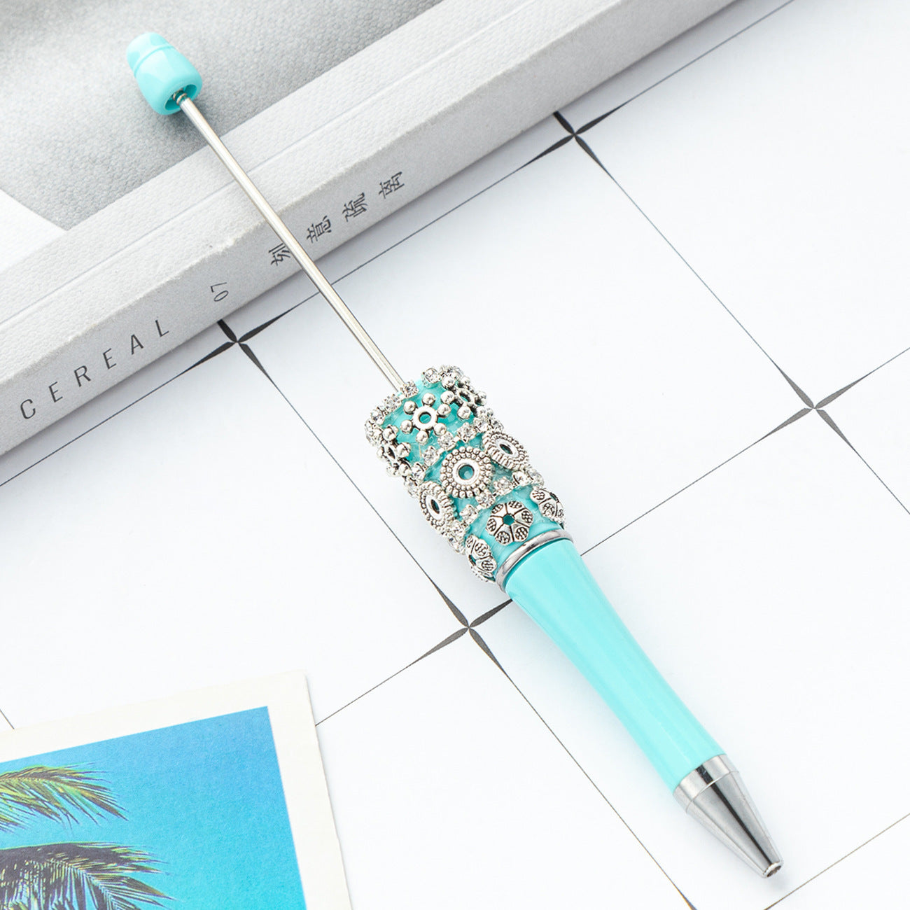 DIY Ball Pen, Vintage Flower Ball Pen