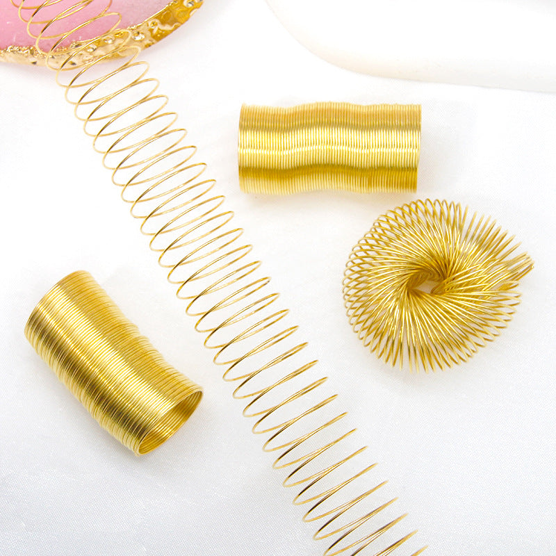 A set of 5, DIY ring, memory wire