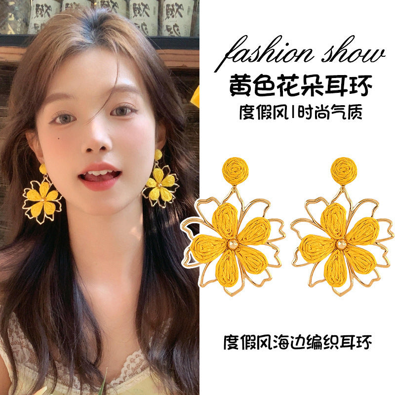E5, earrings