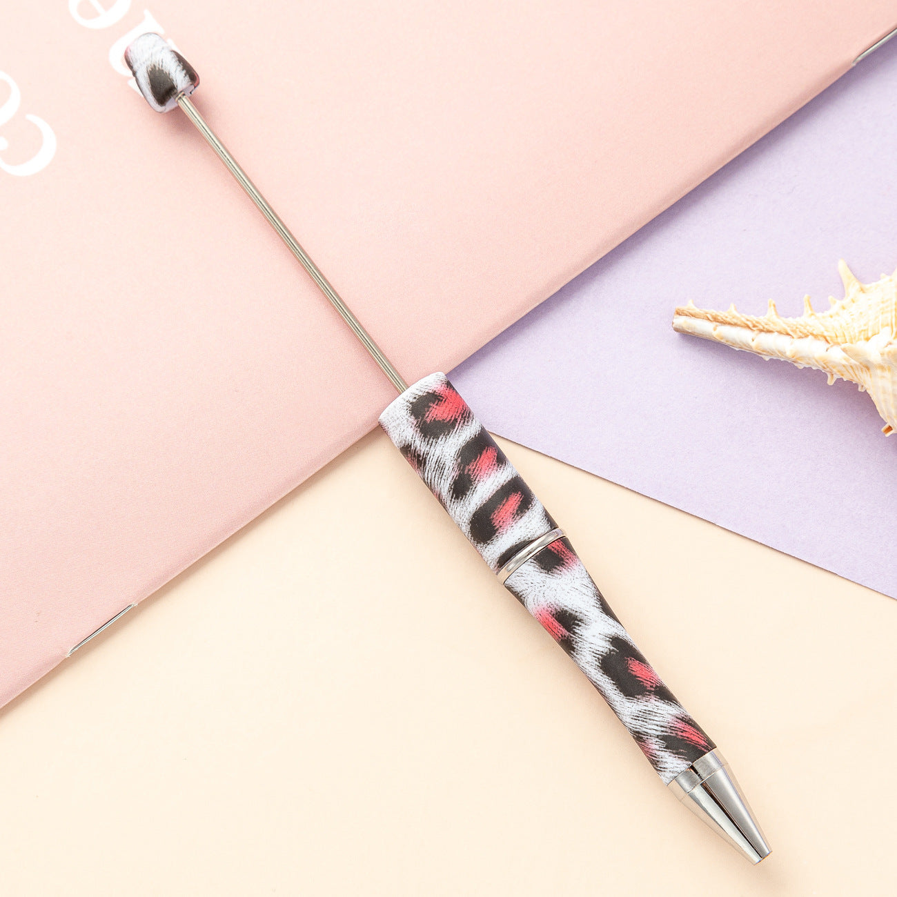 139-Color!! Printed , new bead pen, handmade DIY pen