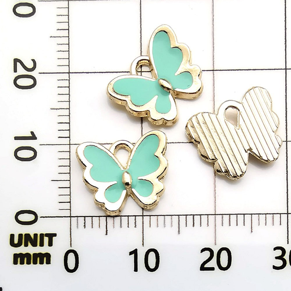 NO.15-1  green  charm metals, alloys