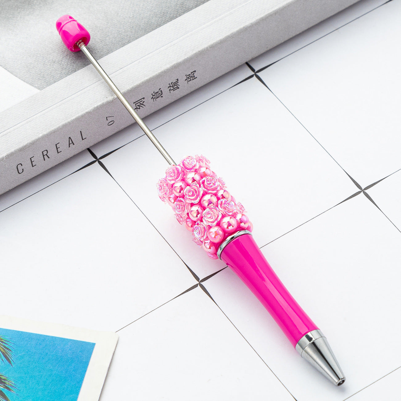 20-Color DIY rose bead pen