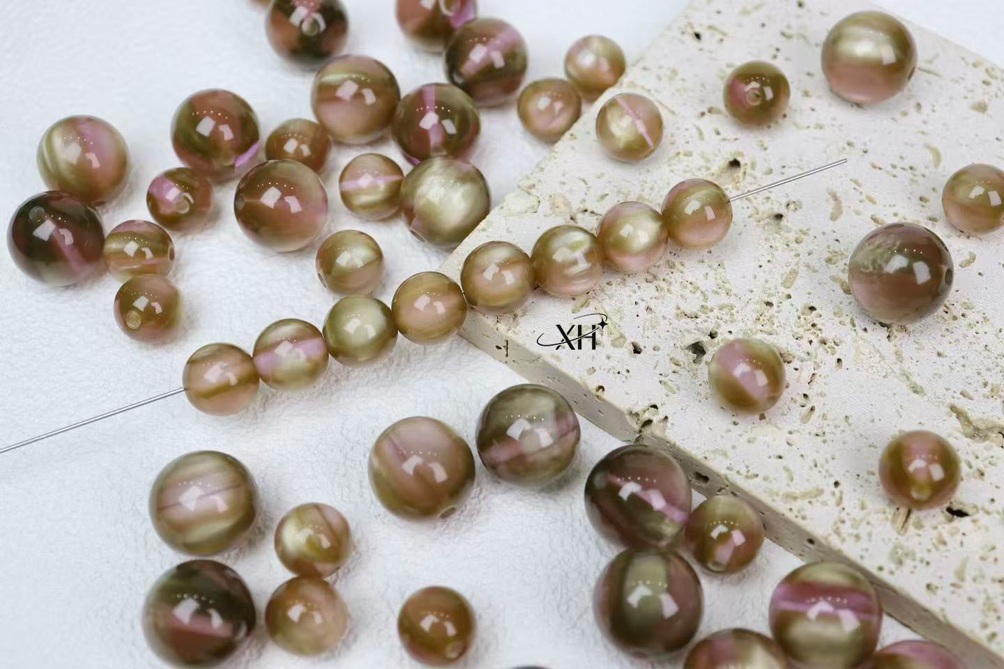 NO.15 Shimmering Color Flow Resin Beads 流光溢彩