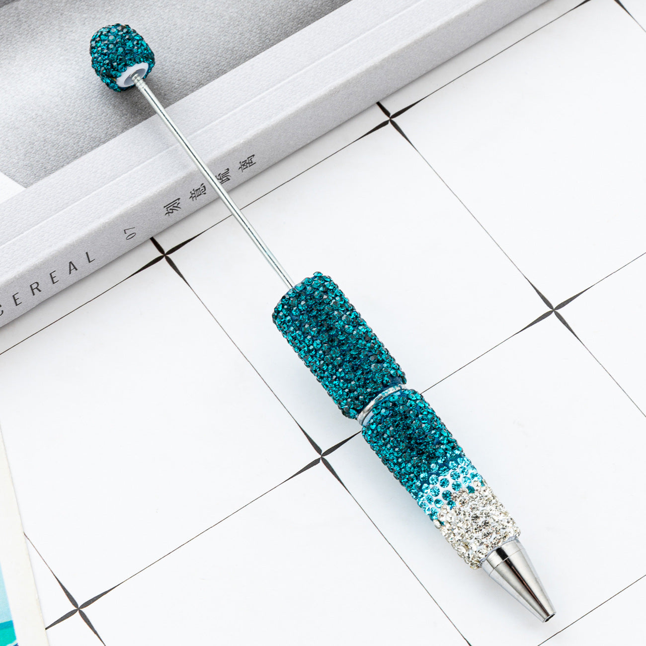 New DIY Gradient, Bead Pen, Hand Drilled, Bead Pen