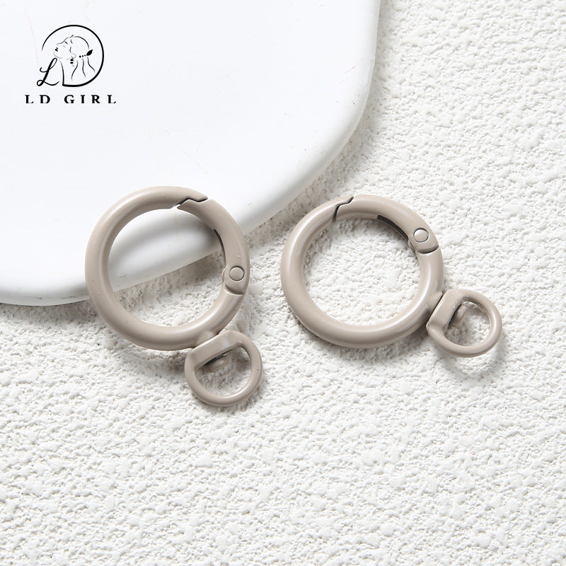 A8 character spring buckle, mobile phone chain DIY, universal buckle