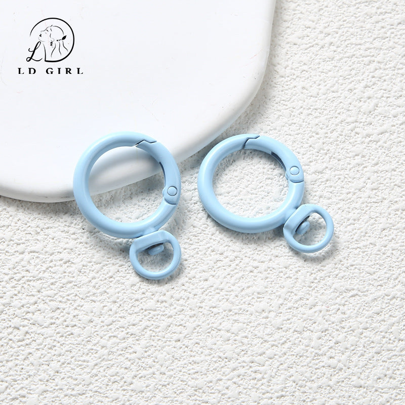 A8 character spring buckle, mobile phone chain DIY, universal buckle