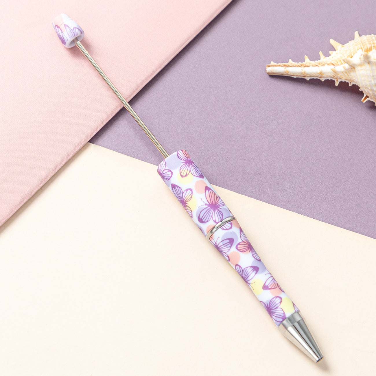 139-Color!! Printed , new bead pen, handmade DIY pen