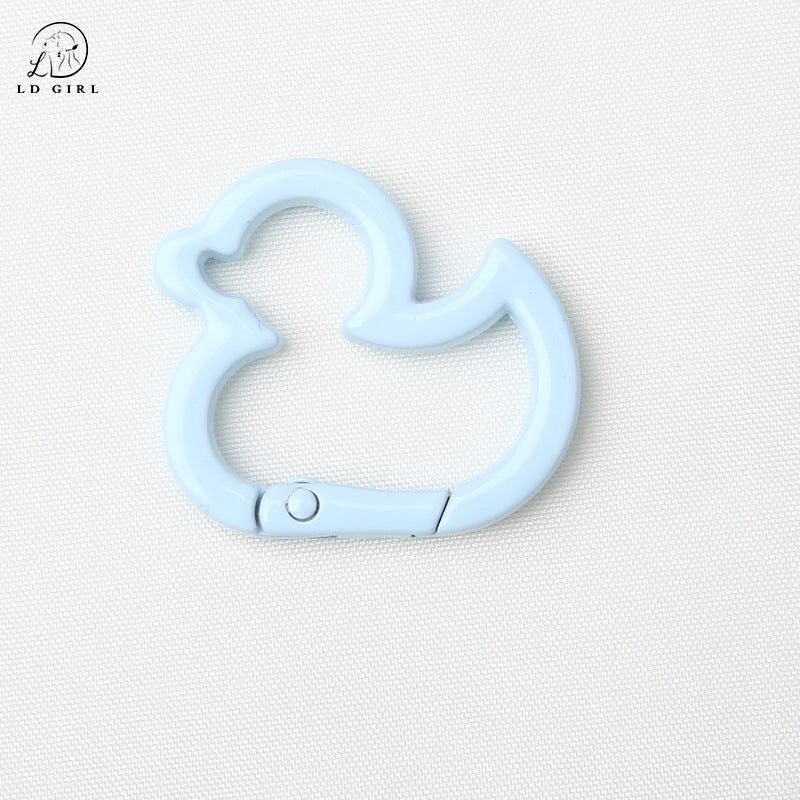 A duckling key ring DIY keychain accessories