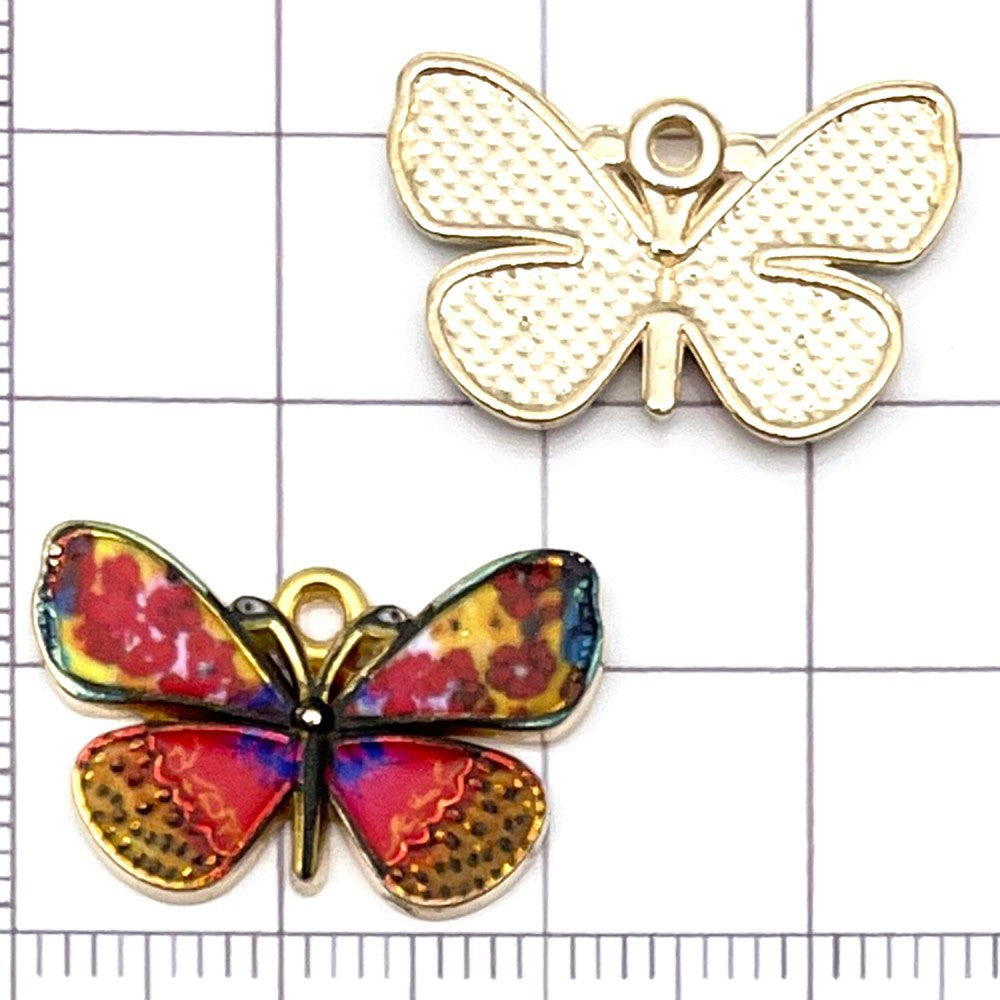NO.6 butterfly pendant, DIY jewelry accessories.