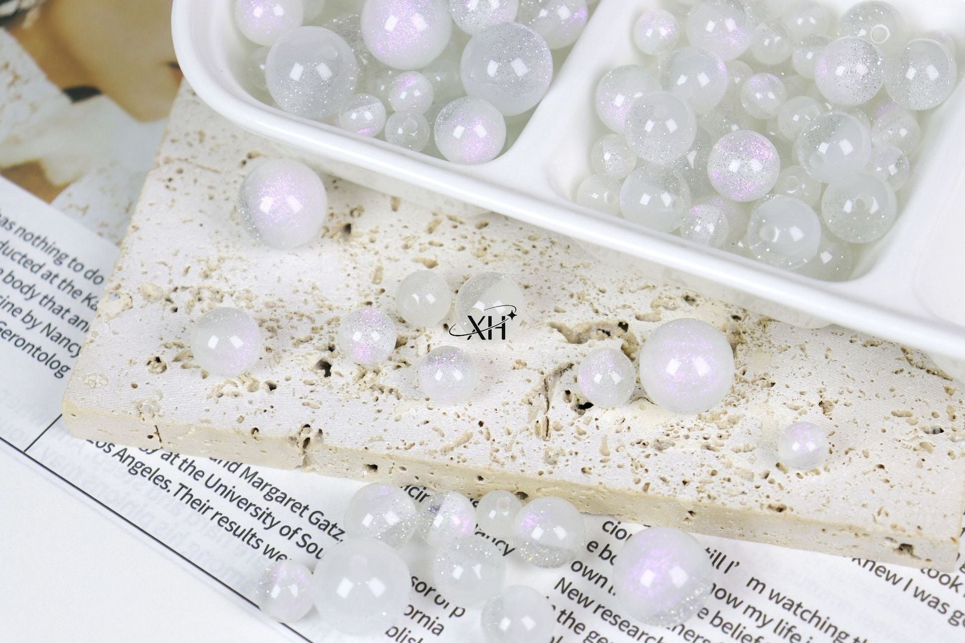NO.11 Iridescent Starry Sky Resin Beads 幻彩满天星