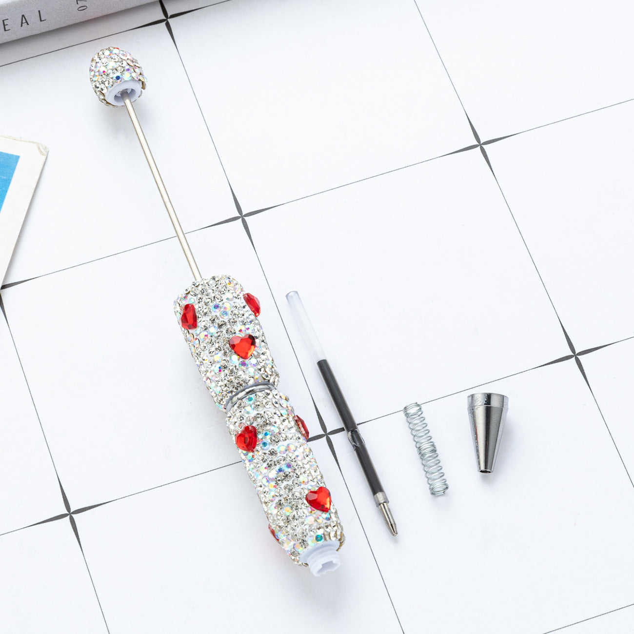 DIY Love Ball Pen, Handmade Diamond Ball Pen