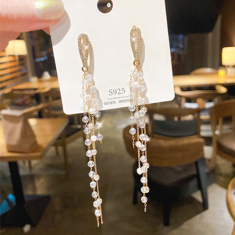 E14,S925 Silver Needle Earrings C