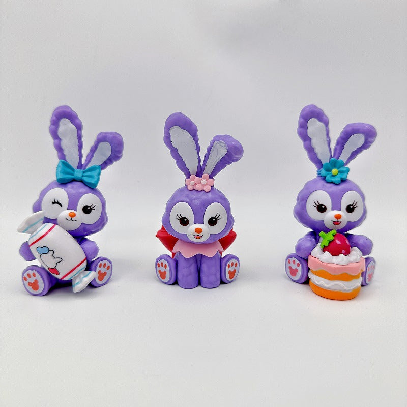 Xingdailu doll figure, Lulu's tea party food series, girl heart ornament gift wholesale