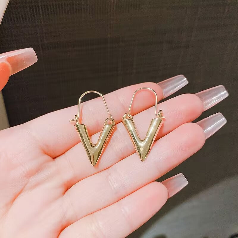 E14,S925 Silver Needle Earrings C