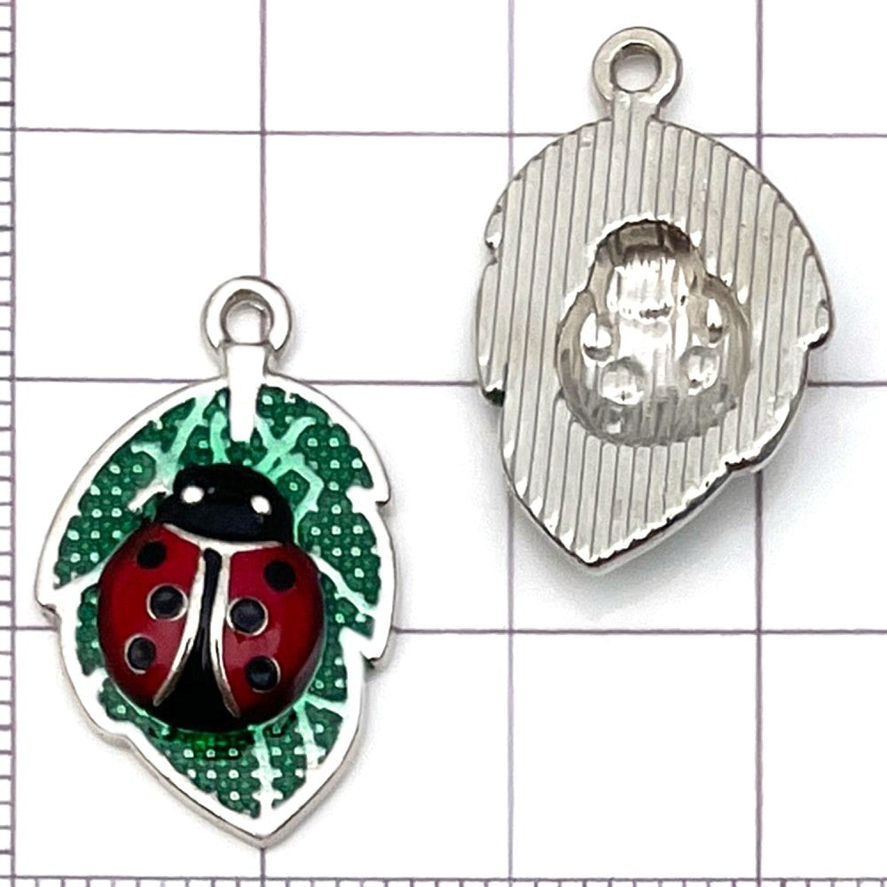 NO.8 Mixed 20  ladybug metal, alloy