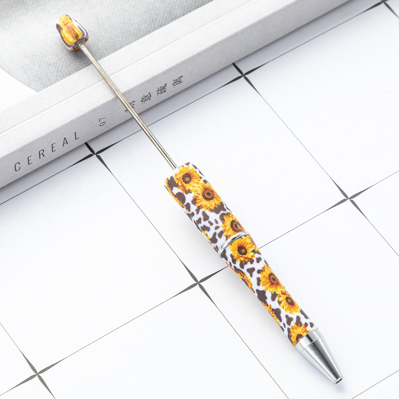 139-Color!! Printed , new bead pen, handmade DIY pen