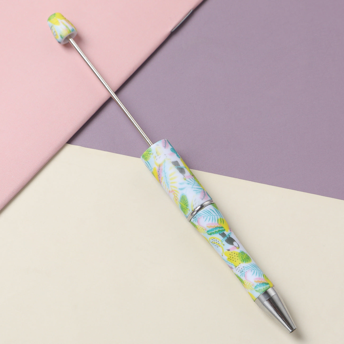 139-Color!! Printed , new bead pen, handmade DIY pen