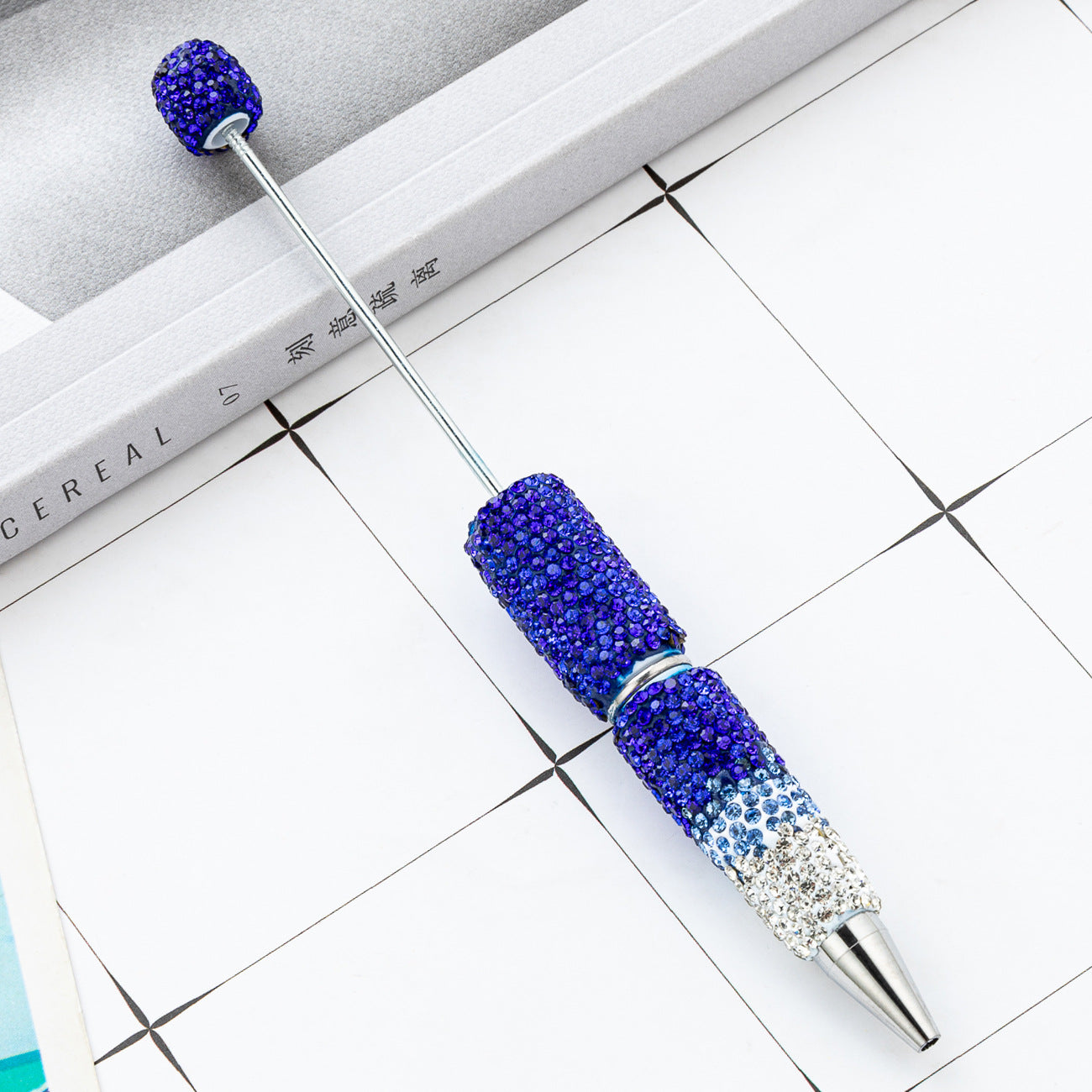 New DIY Gradient, Bead Pen, Hand Drilled, Bead Pen